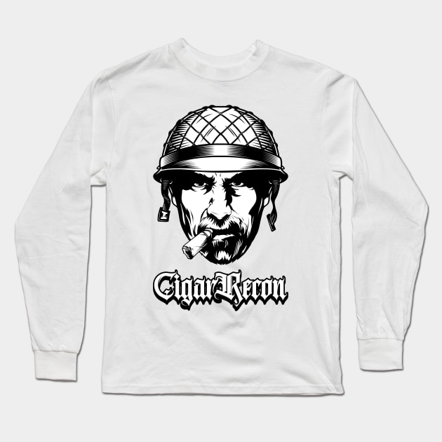 Cigar Recon Long Sleeve T-Shirt by Cigar Recon Cigars